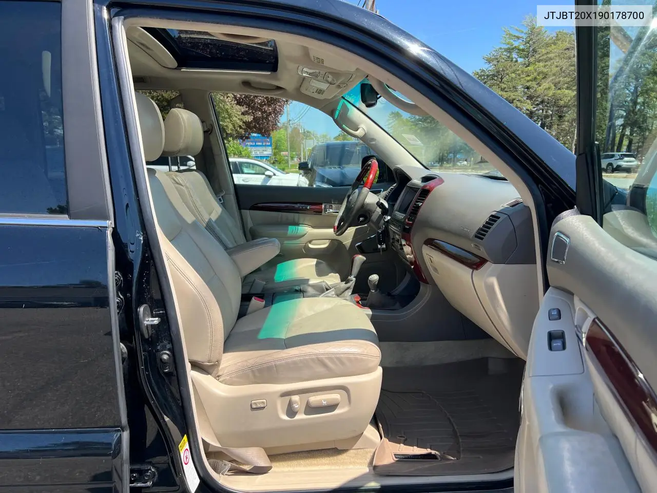 2009 Lexus Gx 470 VIN: JTJBT20X190178700 Lot: 57178565