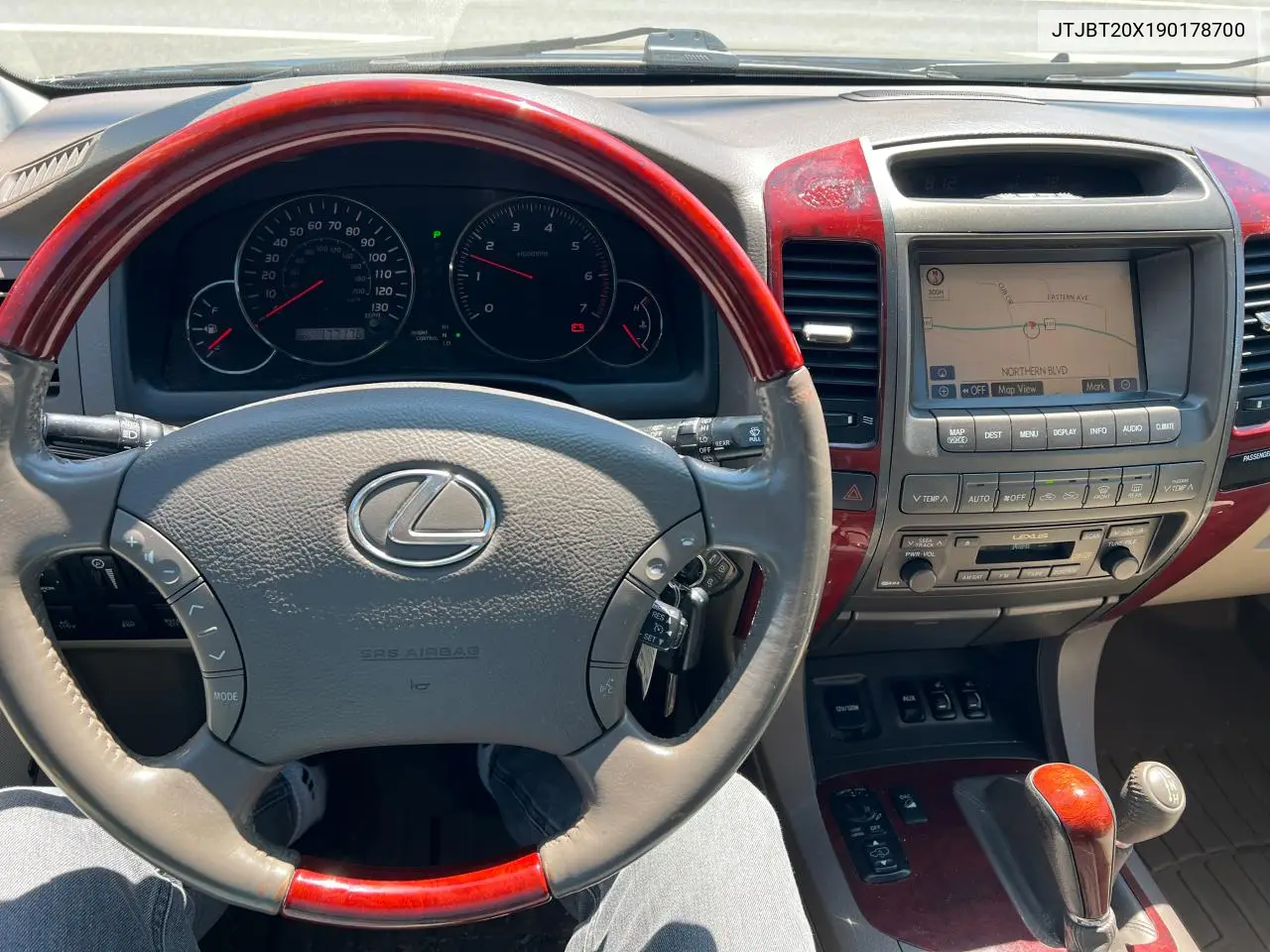 2009 Lexus Gx 470 VIN: JTJBT20X190178700 Lot: 57178565