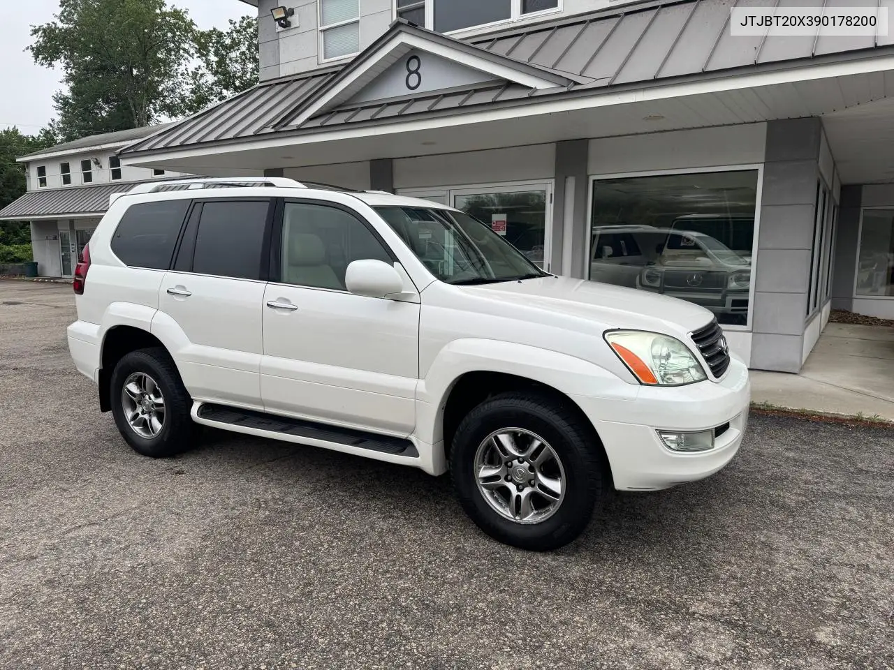 2009 Lexus Gx 470 VIN: JTJBT20X390178200 Lot: 63165595