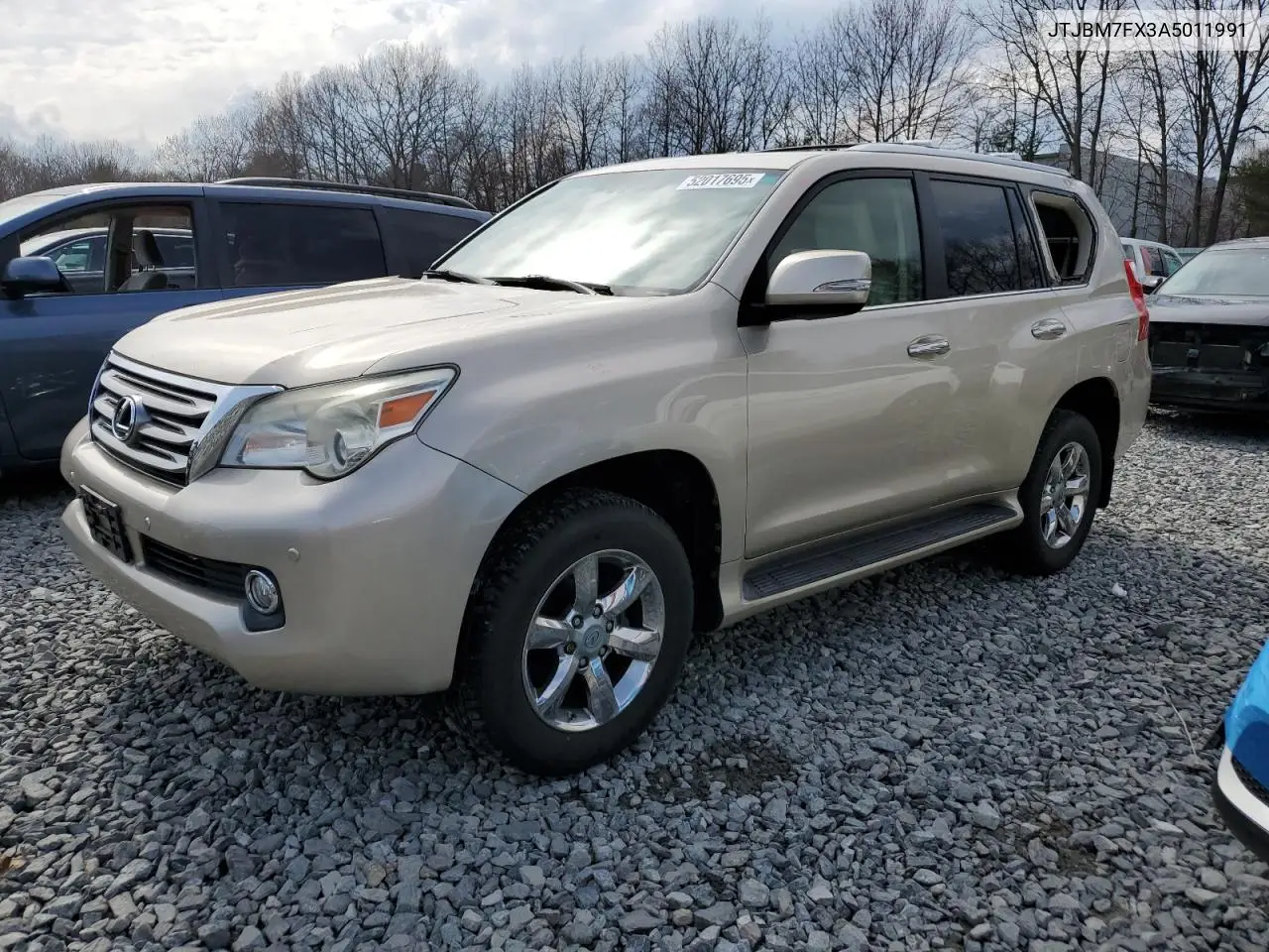 2010 Lexus Gx 460 VIN: JTJBM7FX3A5011991 Lot: 52017695