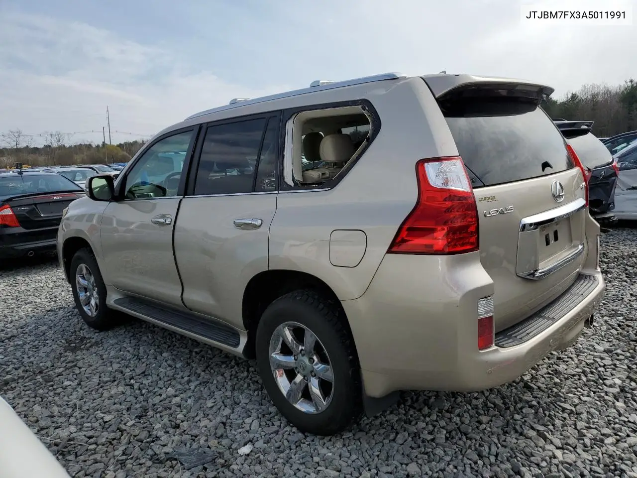 2010 Lexus Gx 460 VIN: JTJBM7FX3A5011991 Lot: 52017695