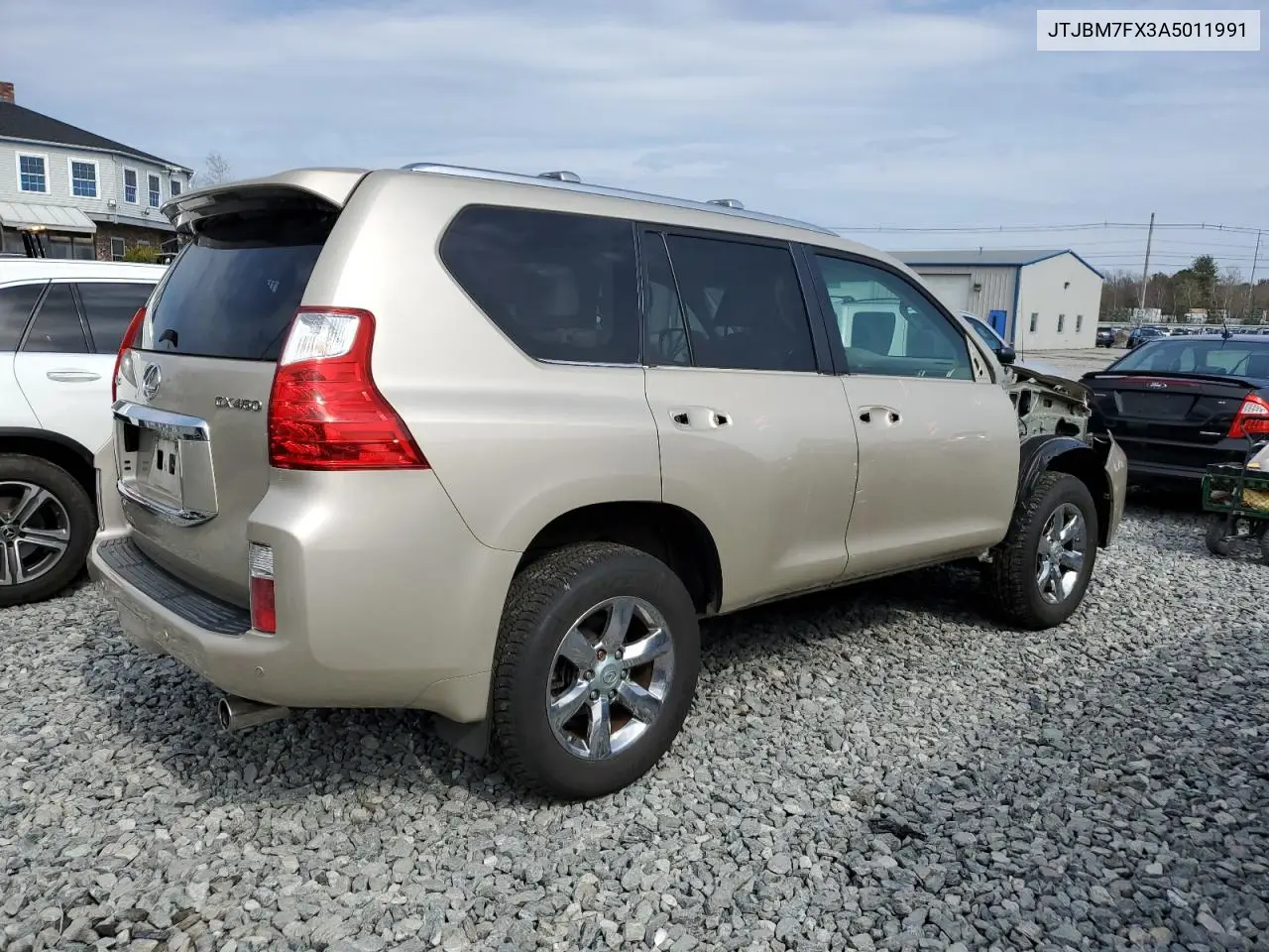 2010 Lexus Gx 460 VIN: JTJBM7FX3A5011991 Lot: 52017695