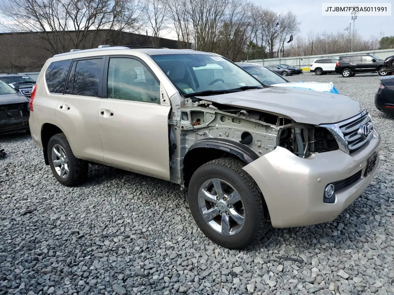 2010 Lexus Gx 460 VIN: JTJBM7FX3A5011991 Lot: 52017695