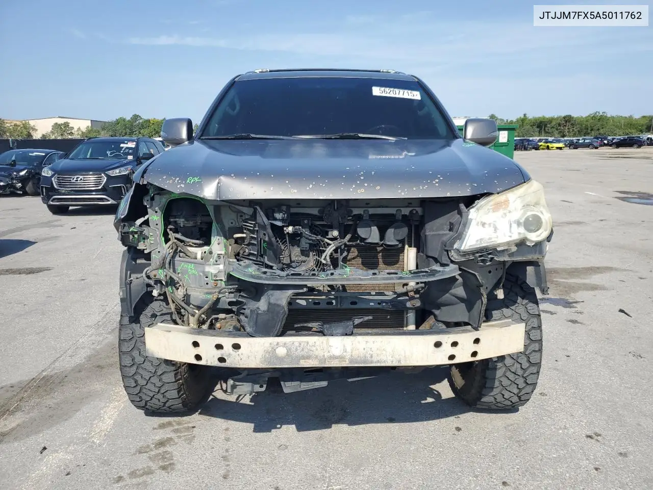 2010 Lexus Gx 460 Premium VIN: JTJJM7FX5A5011762 Lot: 56207715