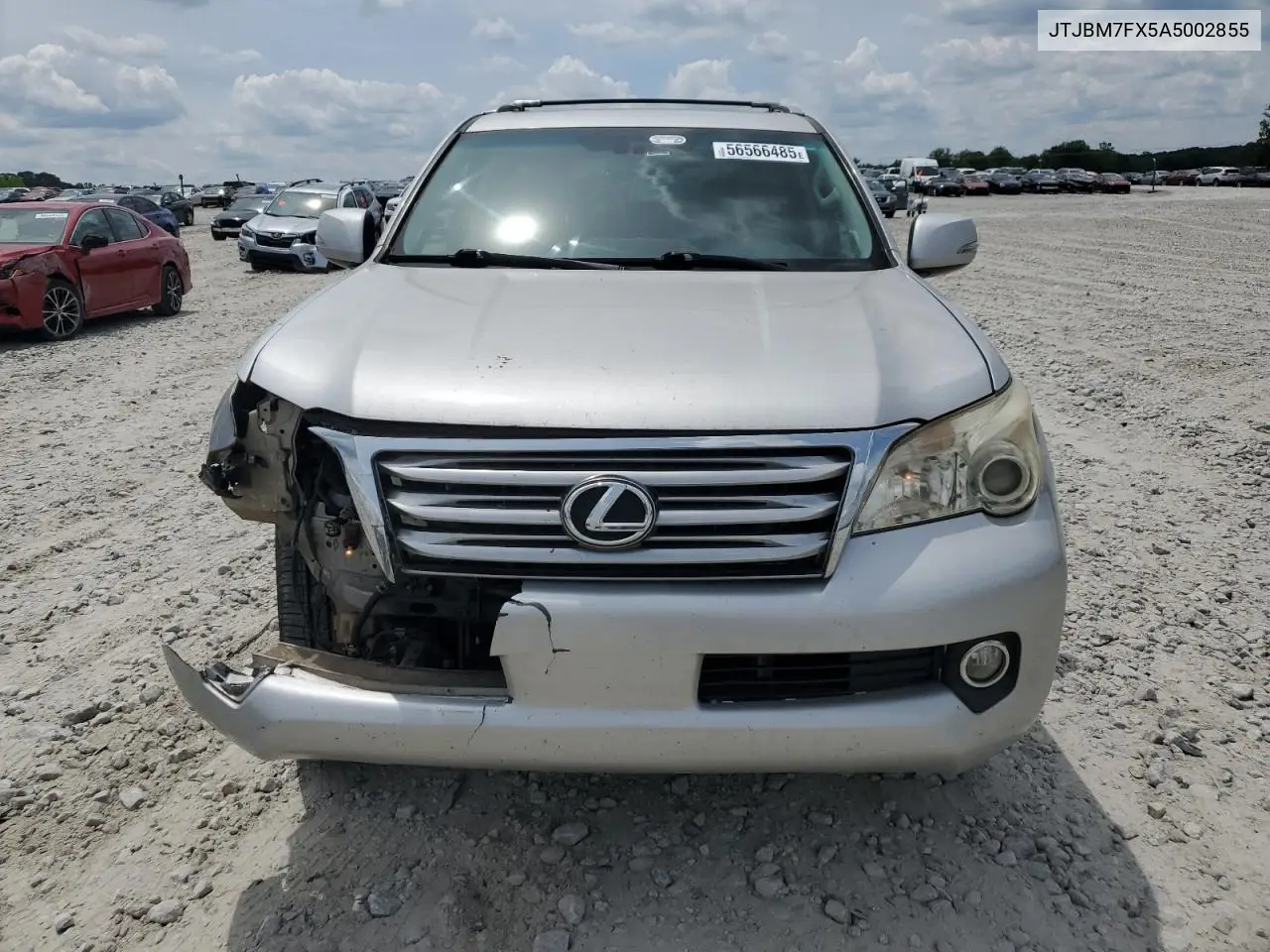 2010 Lexus Gx 460 VIN: JTJBM7FX5A5002855 Lot: 56566485
