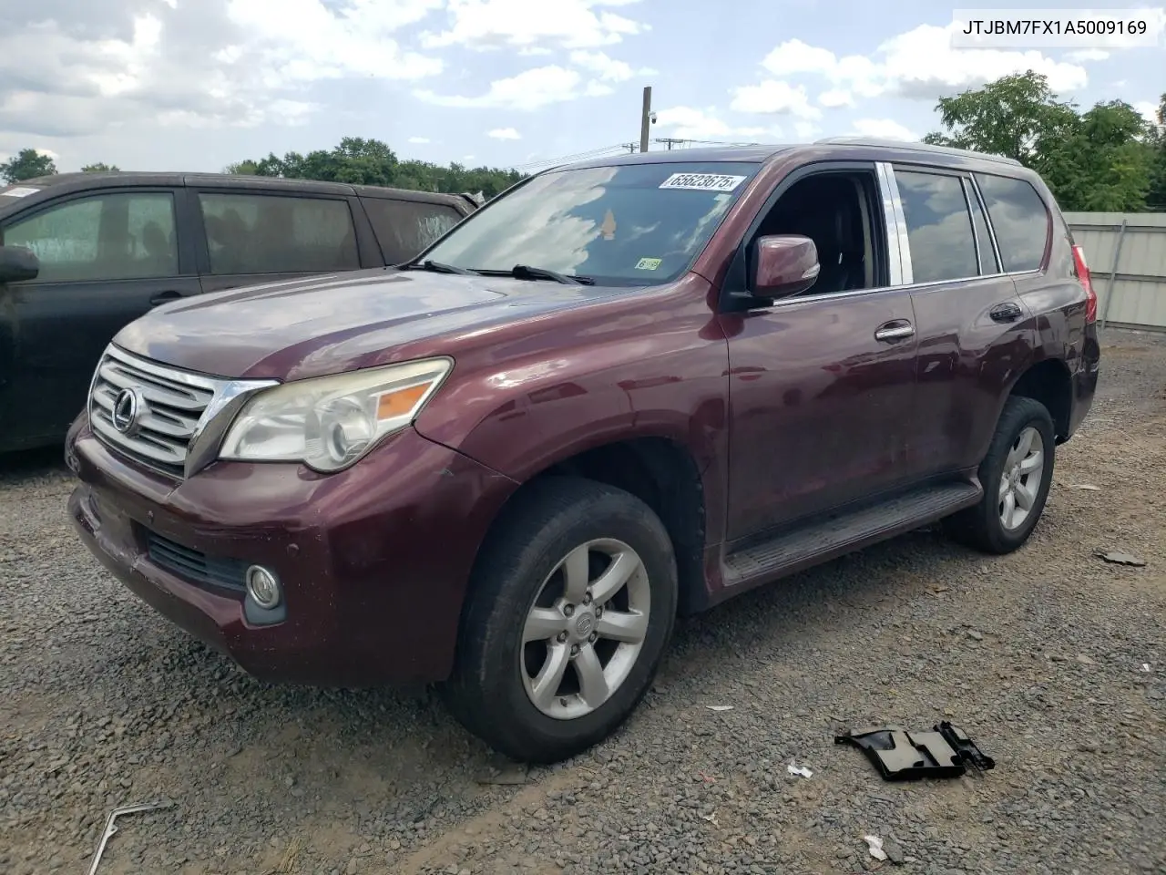 2010 Lexus Gx 460 VIN: JTJBM7FX1A5009169 Lot: 65623675