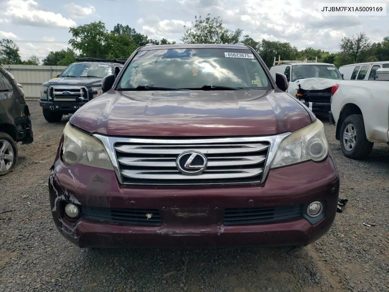2010 Lexus Gx 460 VIN: JTJBM7FX1A5009169 Lot: 65623675