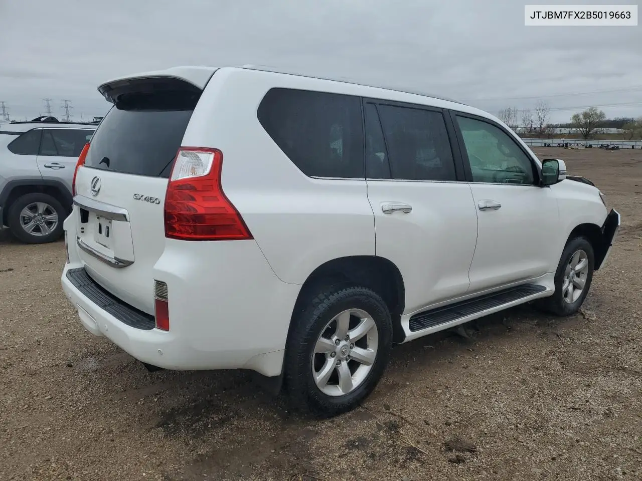 2011 Lexus Gx 460 VIN: JTJBM7FX2B5019663 Lot: 53881575
