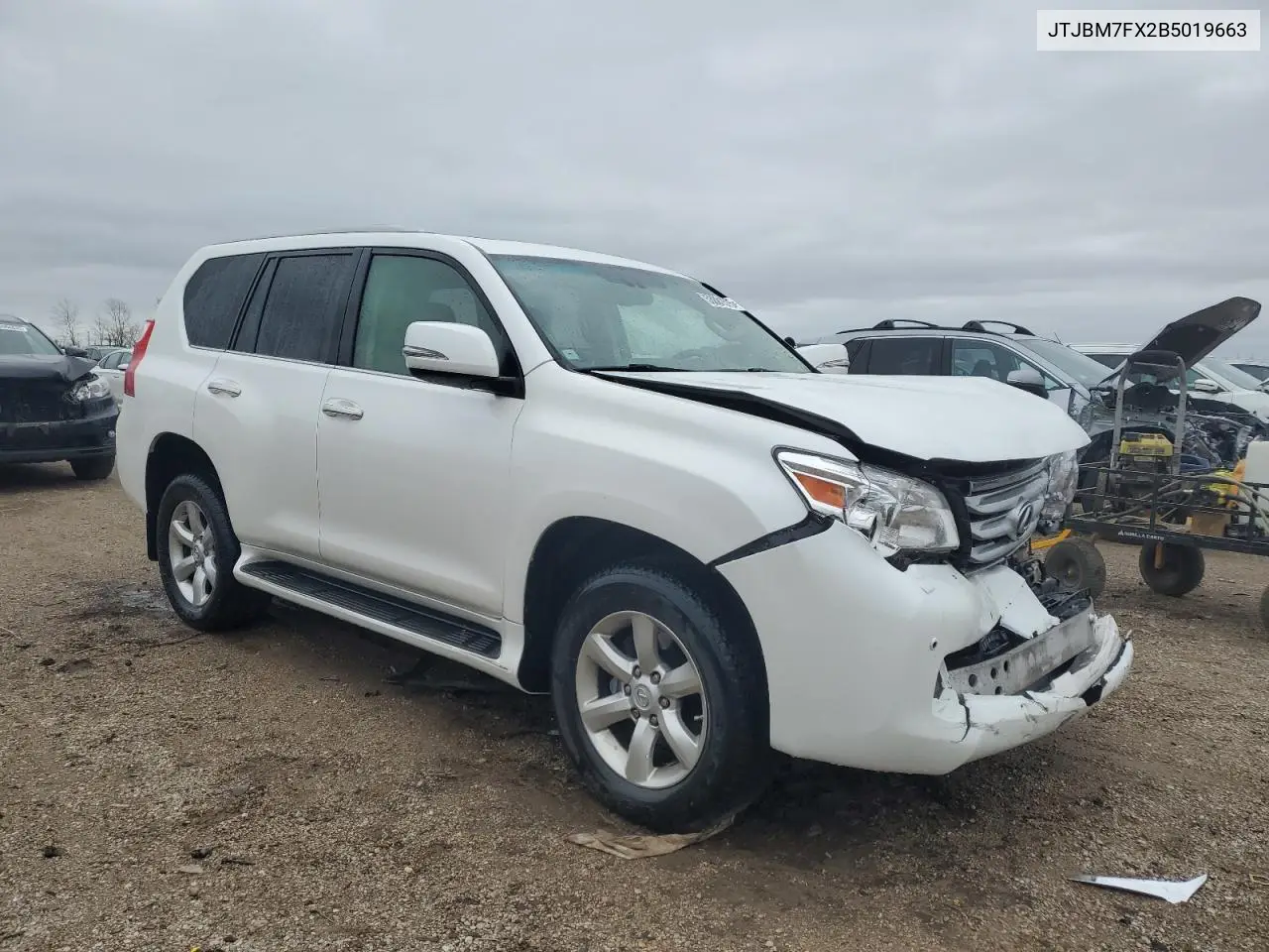 2011 Lexus Gx 460 VIN: JTJBM7FX2B5019663 Lot: 53881575