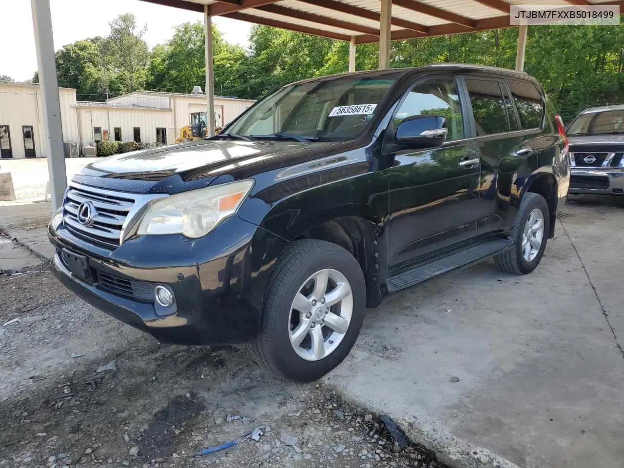 2011 Lexus Gx 460 VIN: JTJBM7FXXB5018499 Lot: 56358615
