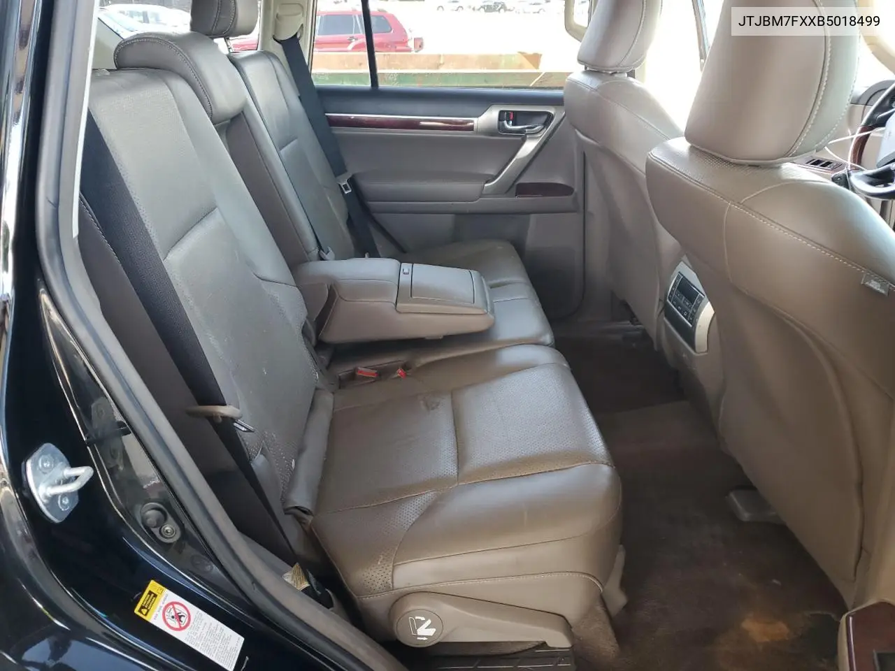 2011 Lexus Gx 460 VIN: JTJBM7FXXB5018499 Lot: 56358615