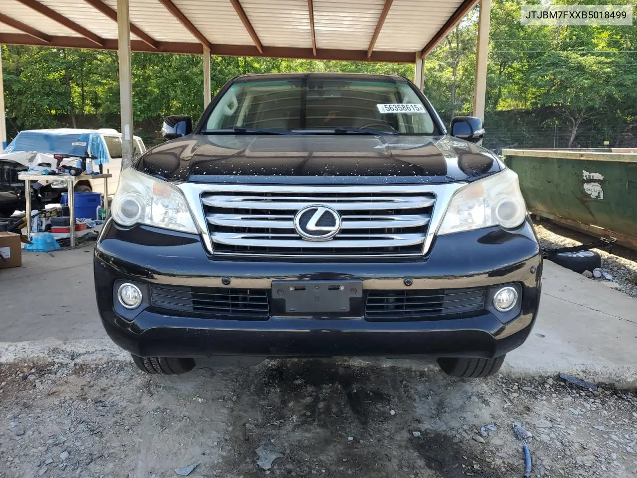 2011 Lexus Gx 460 VIN: JTJBM7FXXB5018499 Lot: 56358615