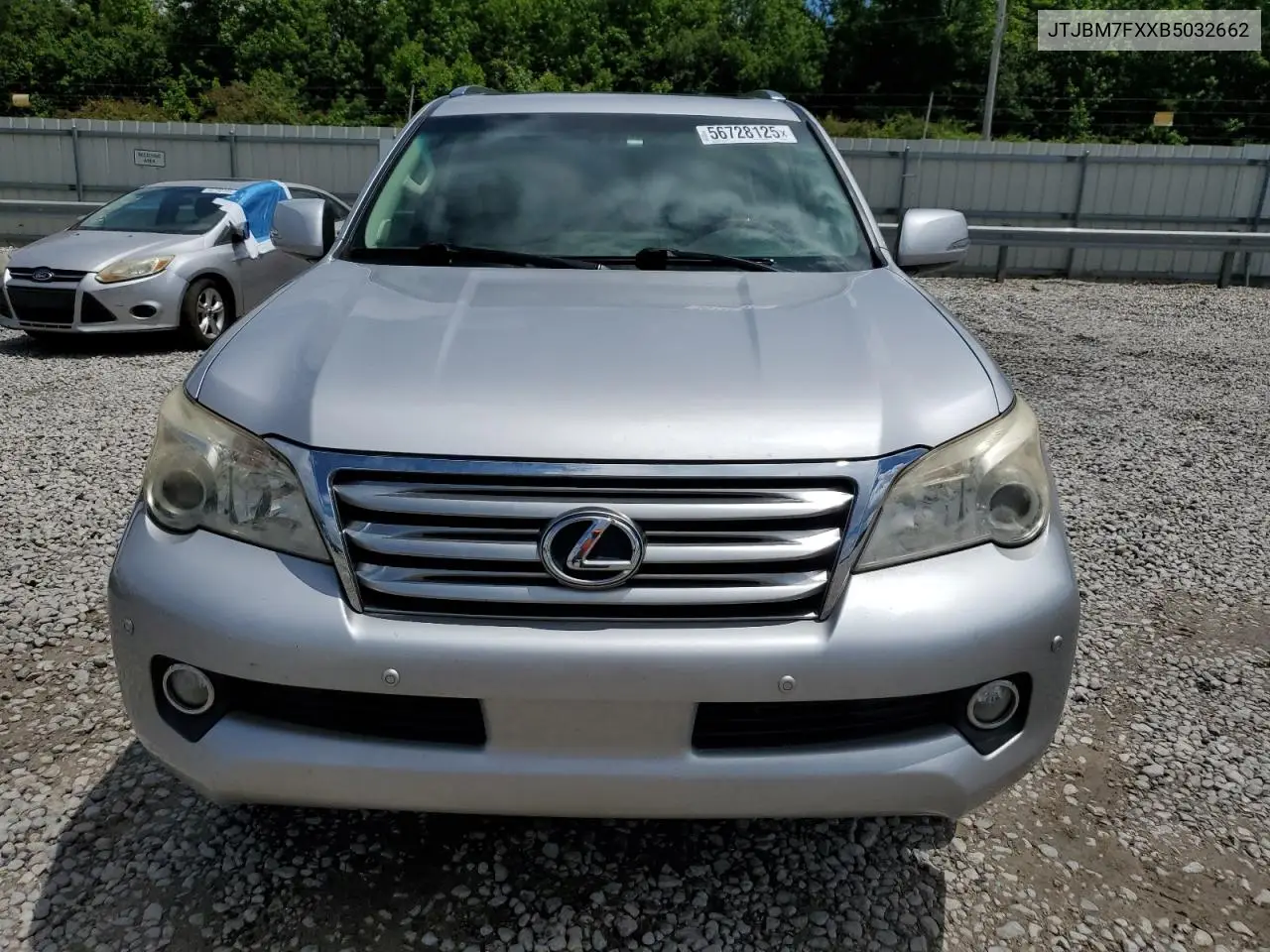 2011 Lexus Gx 460 VIN: JTJBM7FXXB5032662 Lot: 56728125