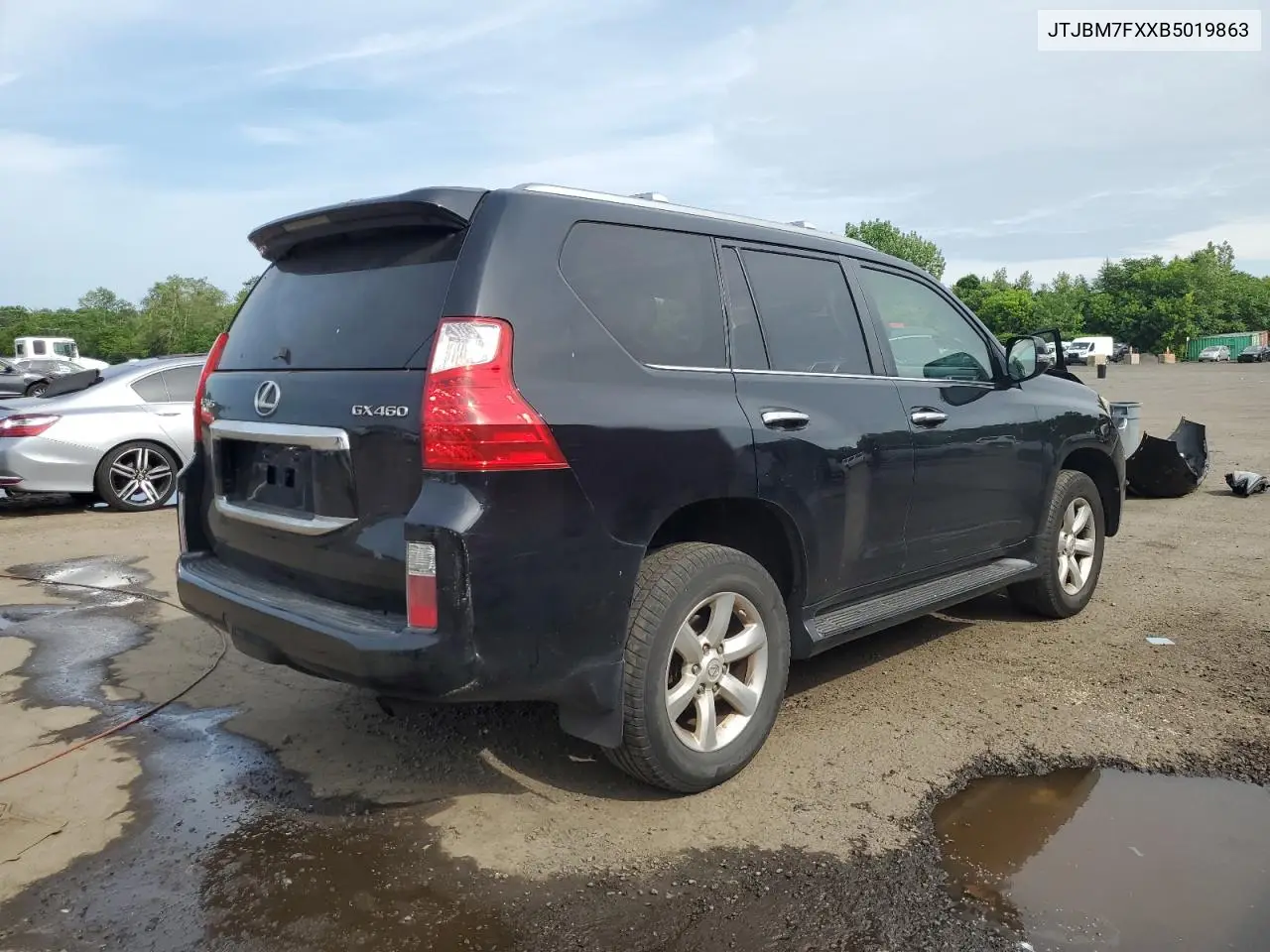 2011 Lexus Gx 460 VIN: JTJBM7FXXB5019863 Lot: 60040235