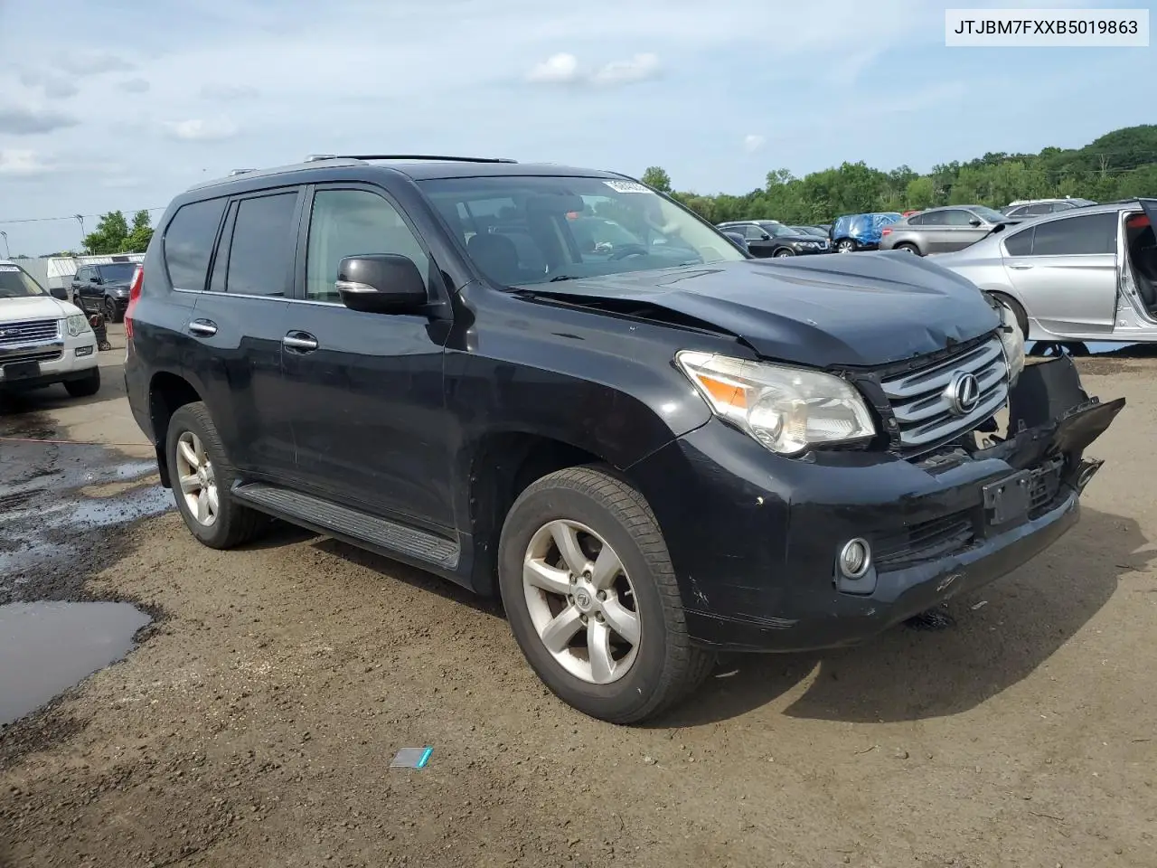 2011 Lexus Gx 460 VIN: JTJBM7FXXB5019863 Lot: 60040235