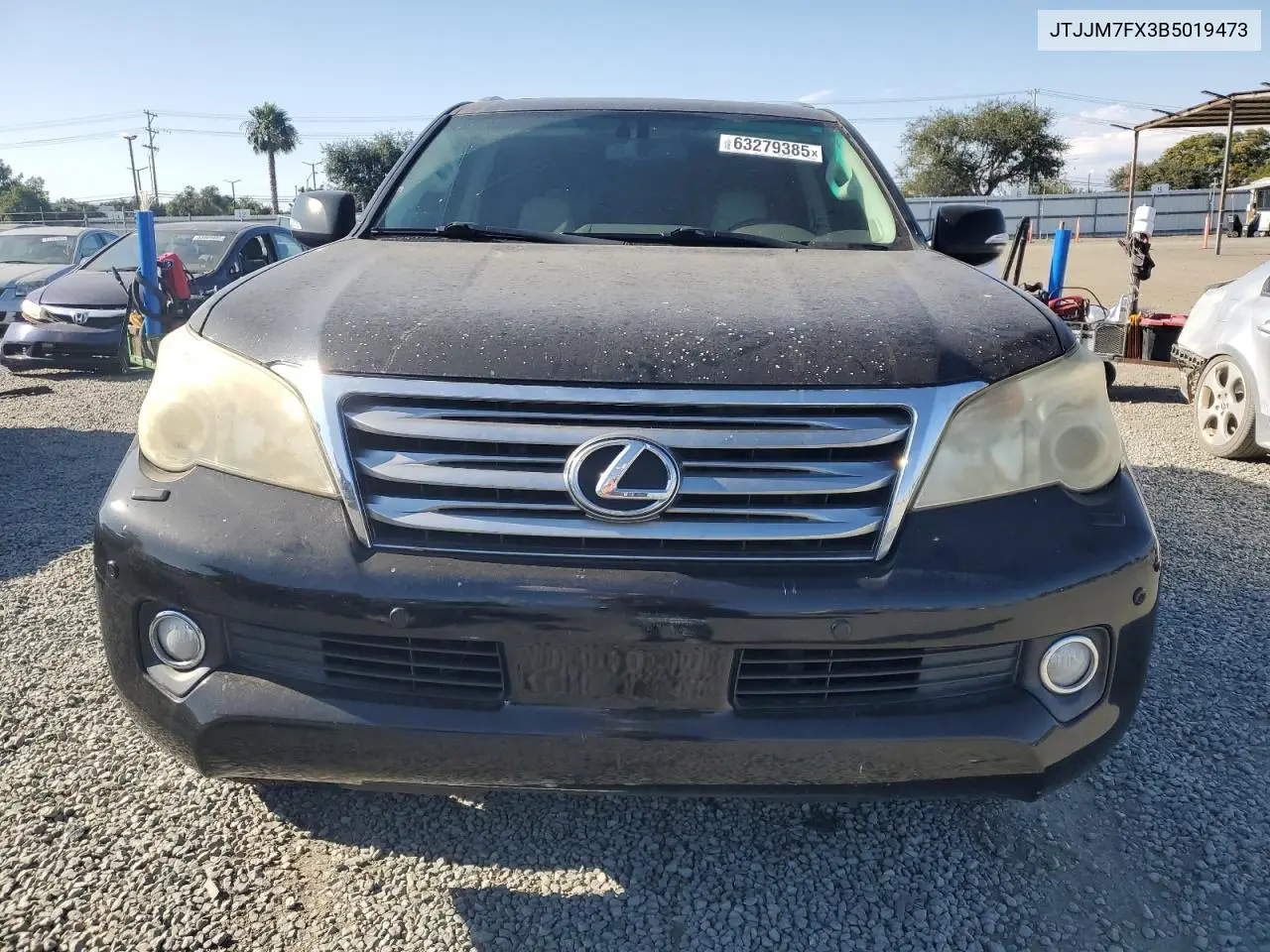 2011 Lexus Gx 460 Premium VIN: JTJJM7FX3B5019473 Lot: 63279385