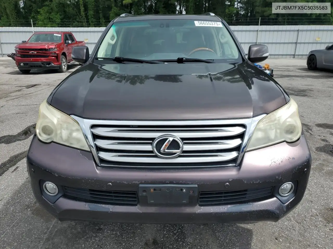2012 Lexus Gx 460 VIN: JTJBM7FX5C5035583 Lot: 56655375