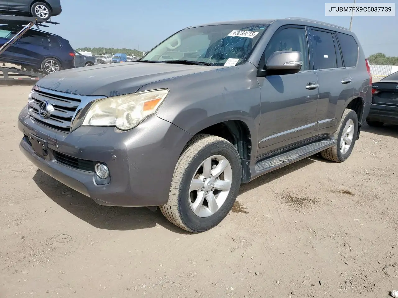 2012 Lexus Gx 460 VIN: JTJBM7FX9C5037739 Lot: 63039215