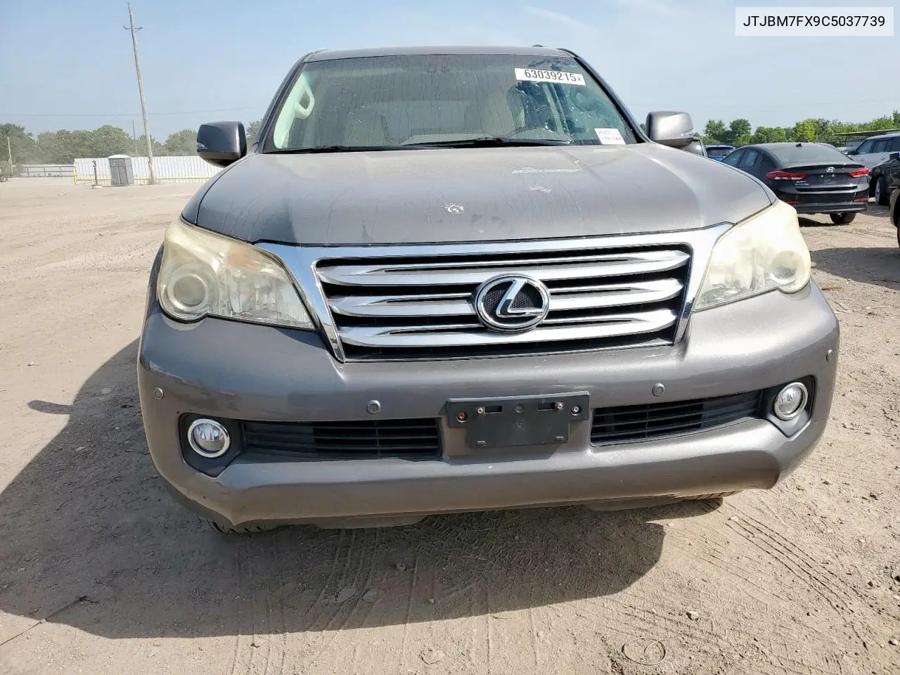 2012 Lexus Gx 460 VIN: JTJBM7FX9C5037739 Lot: 63039215