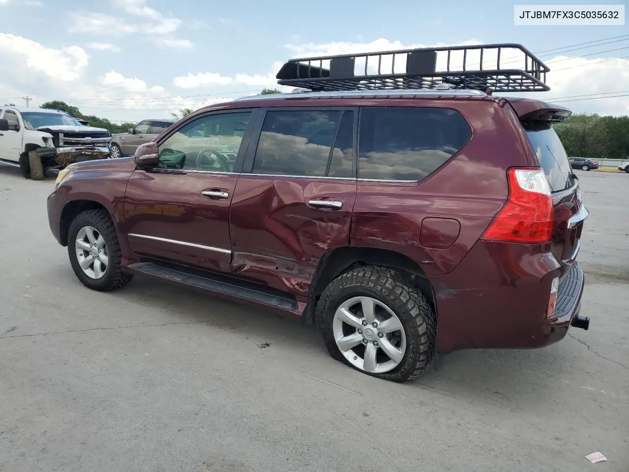 2012 Lexus Gx 460 VIN: JTJBM7FX3C5035632 Lot: 63561825