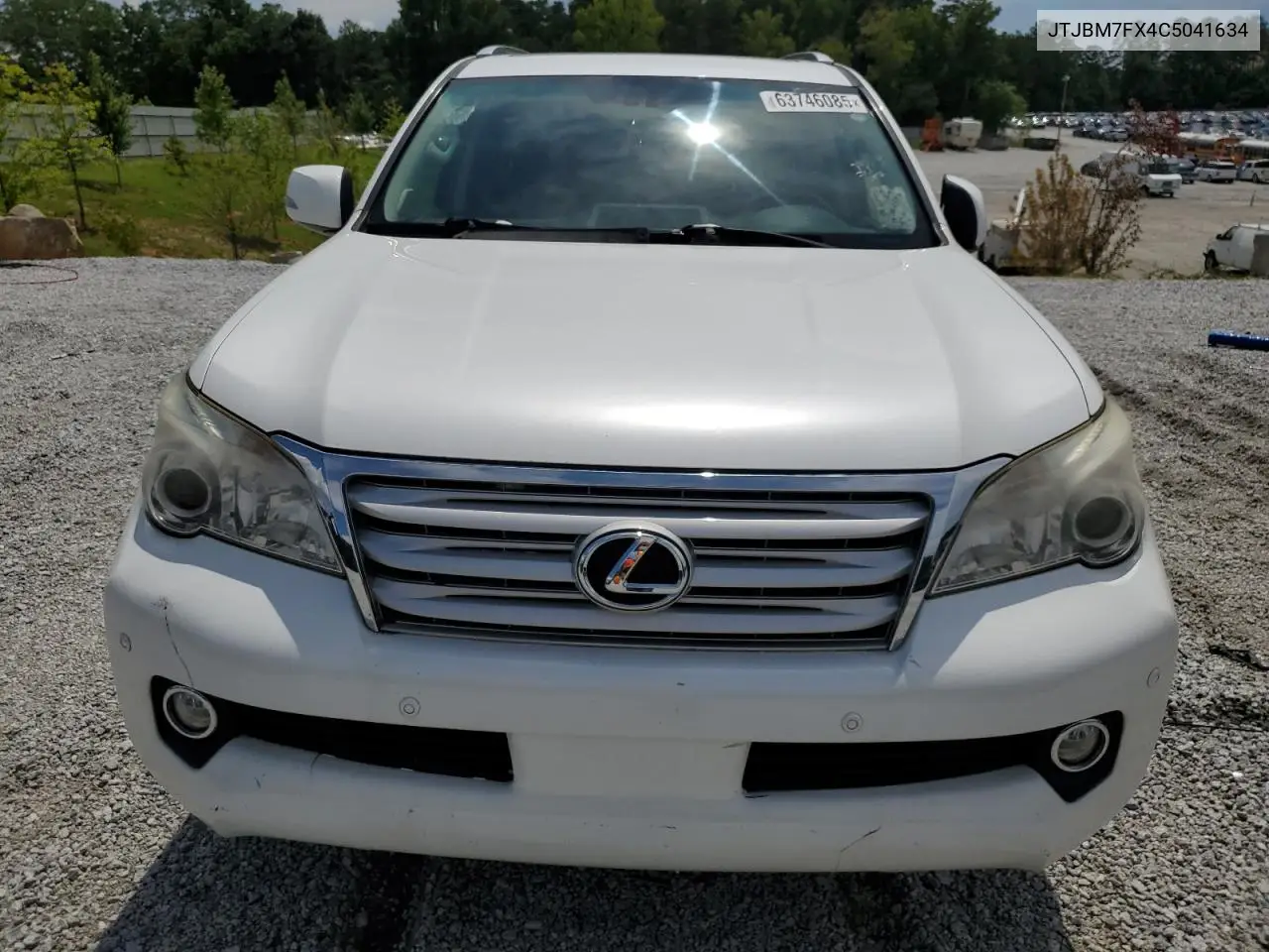 2012 Lexus Gx 460 VIN: JTJBM7FX4C5041634 Lot: 63746085
