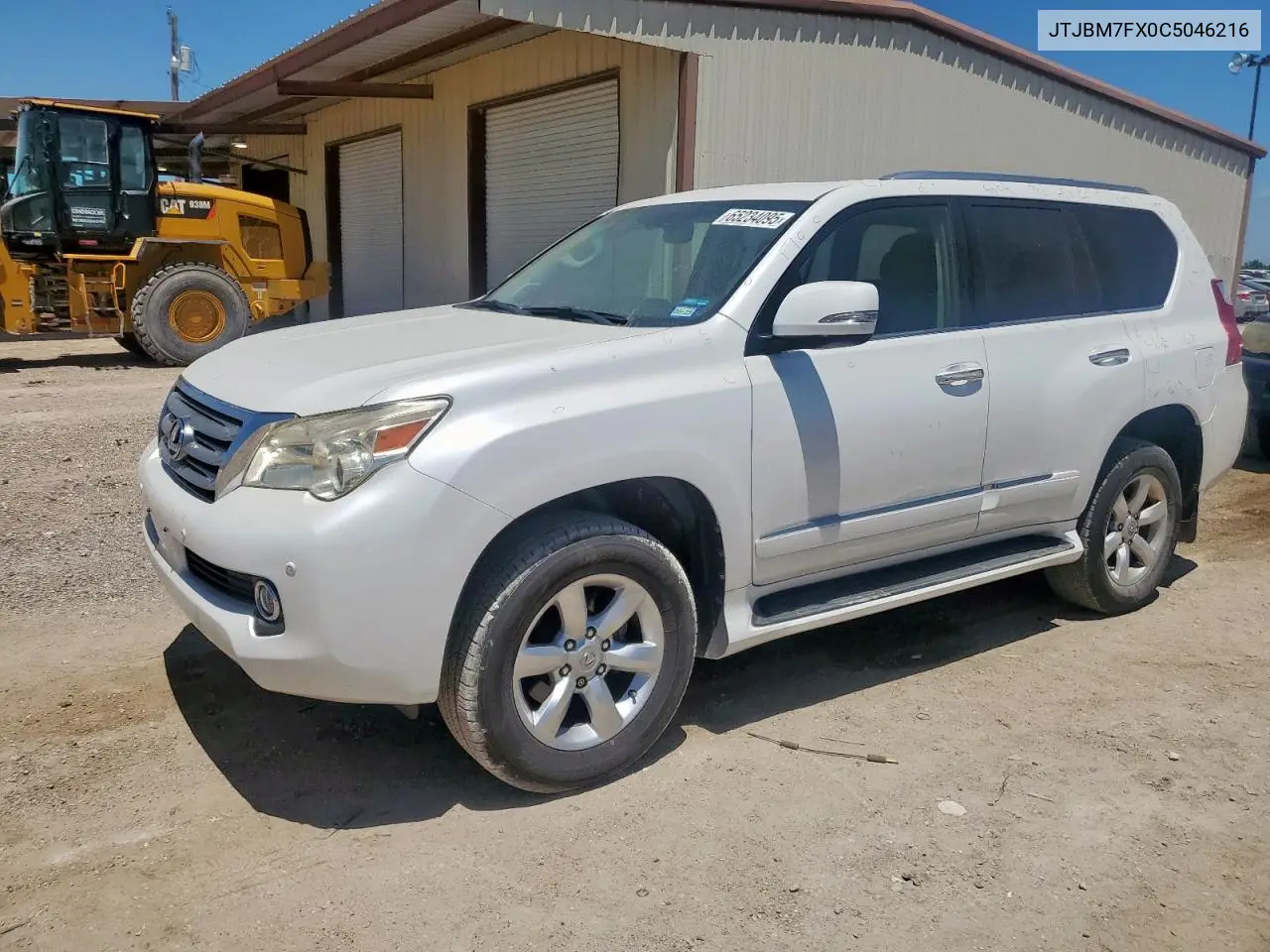 2012 Lexus Gx 460 VIN: JTJBM7FX0C5046216 Lot: 65234095
