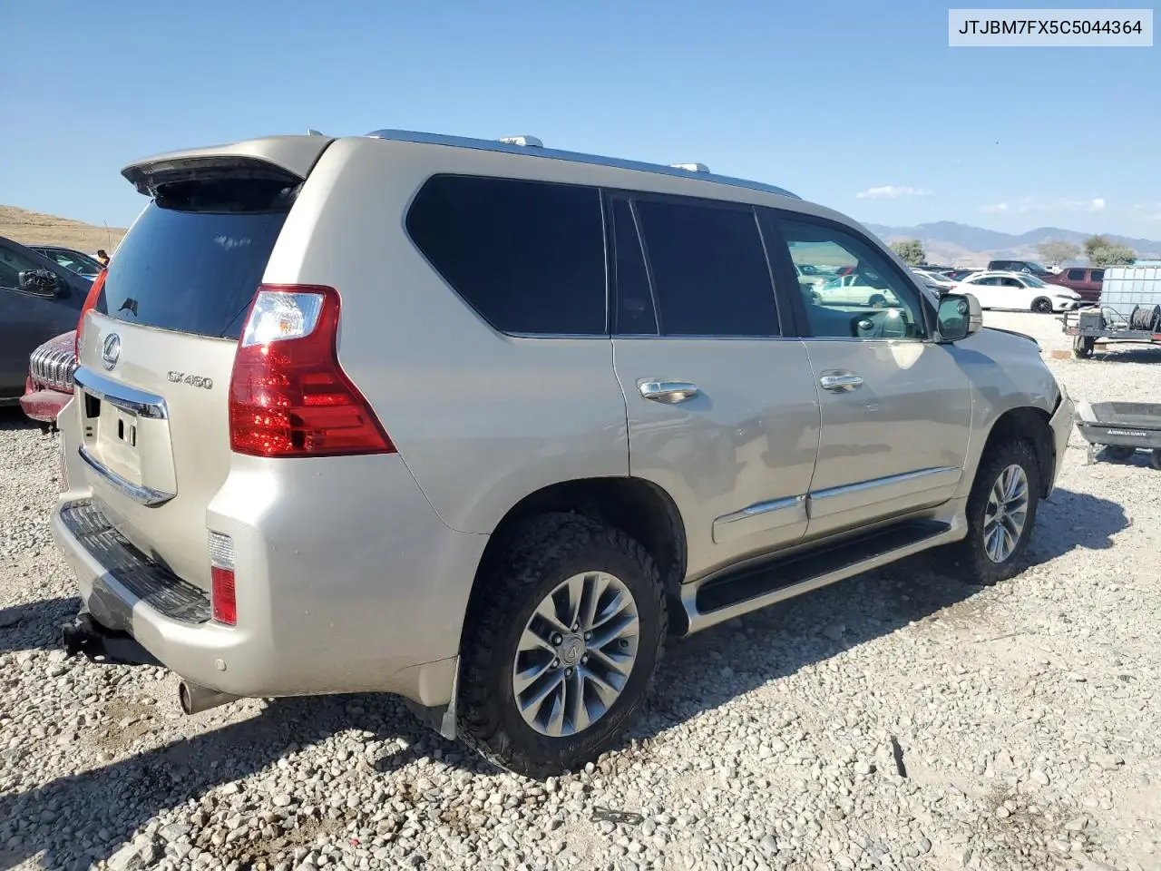 2012 Lexus Gx 460 VIN: JTJBM7FX5C5044364 Lot: 65625555