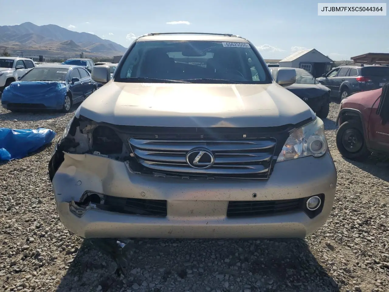 2012 Lexus Gx 460 VIN: JTJBM7FX5C5044364 Lot: 65625555