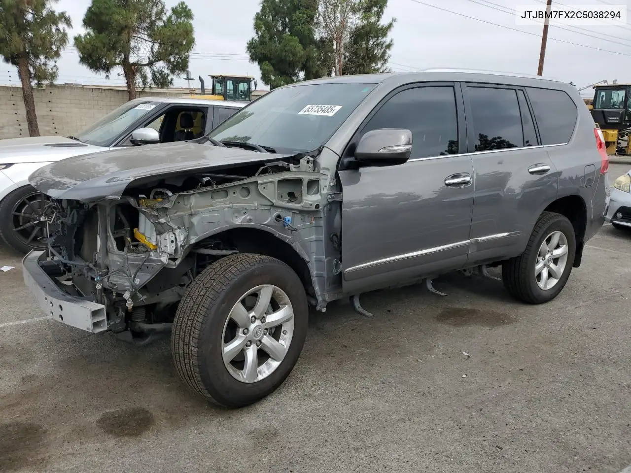 2012 Lexus Gx 460 VIN: JTJBM7FX2C5038294 Lot: 65735485
