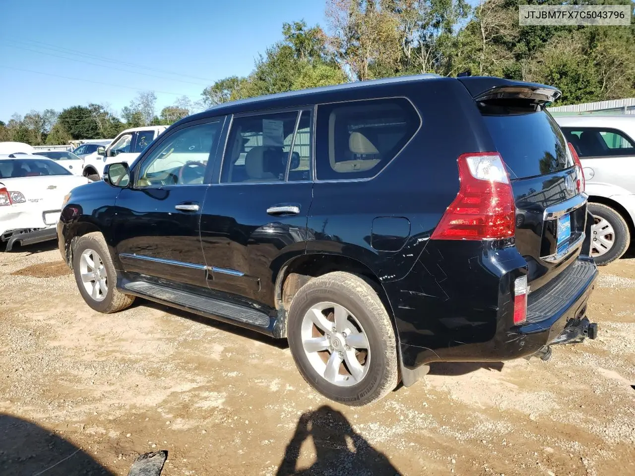 2012 Lexus Gx 460 VIN: JTJBM7FX7C5043796 Lot: 81461404