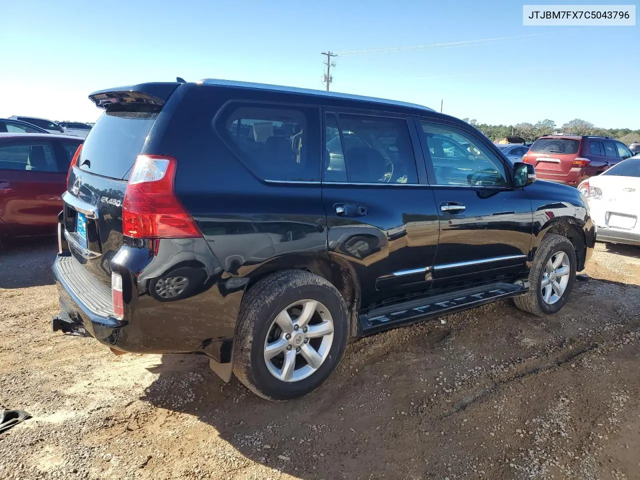 2012 Lexus Gx 460 VIN: JTJBM7FX7C5043796 Lot: 81461404