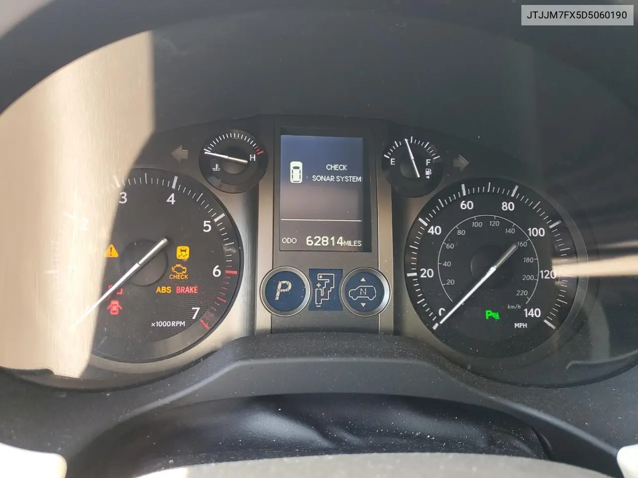 2013 Lexus Gx 460 Premium VIN: JTJJM7FX5D5060190 Lot: 66041535