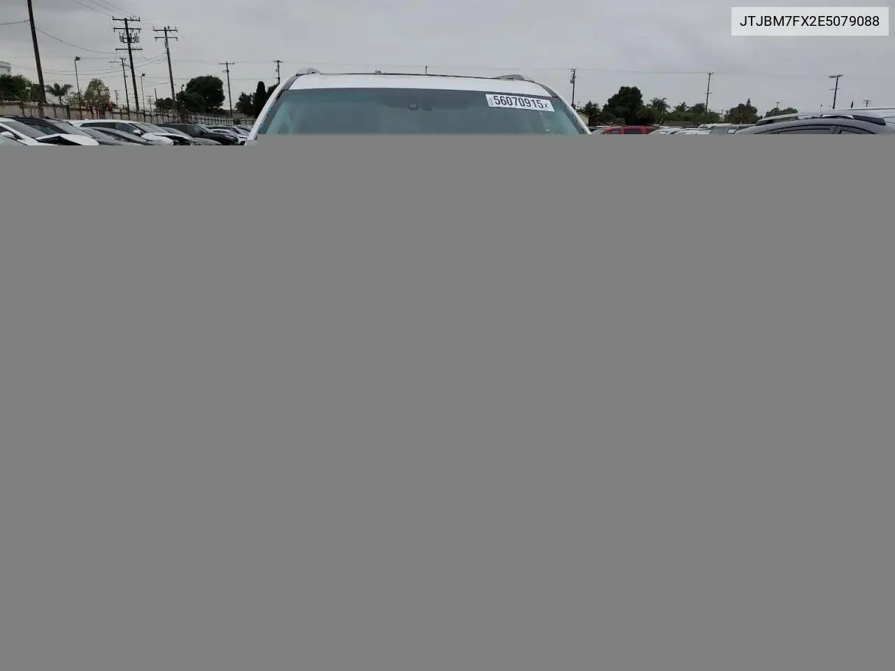2014 Lexus Gx 460 VIN: JTJBM7FX2E5079088 Lot: 56070915