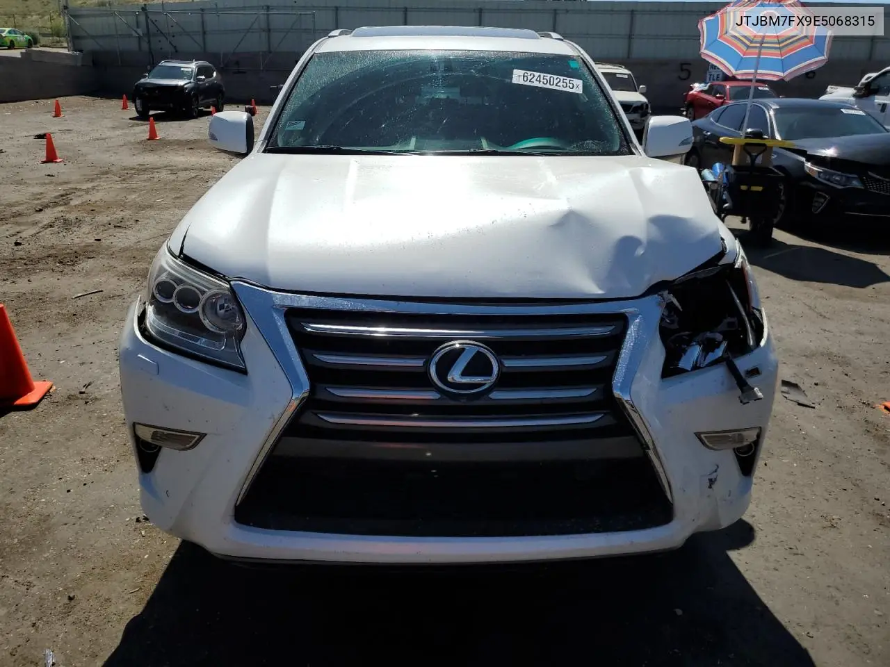 2014 Lexus Gx 460 VIN: JTJBM7FX9E5068315 Lot: 62450255