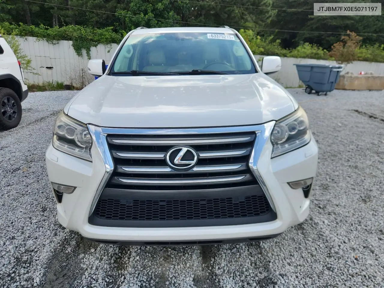 2014 Lexus Gx 460 VIN: JTJBM7FX0E5071197 Lot: 63375215