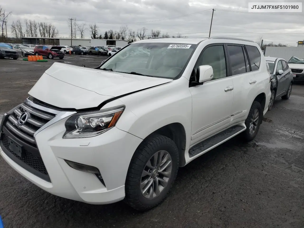 2015 Lexus Gx 460 Premium VIN: JTJJM7FX6F5101980 Lot: 48760595
