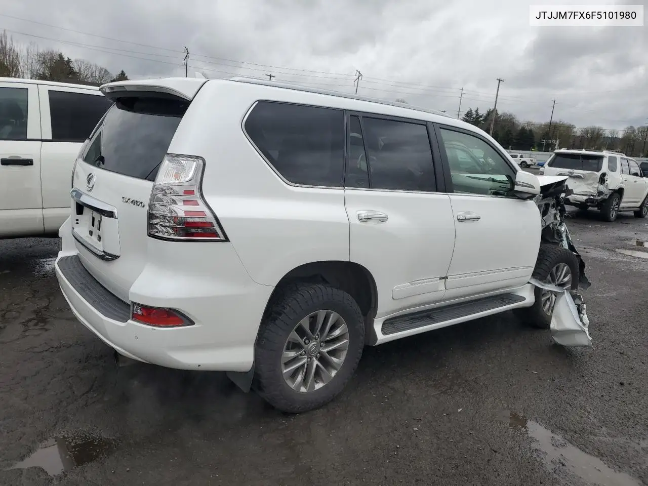 2015 Lexus Gx 460 Premium VIN: JTJJM7FX6F5101980 Lot: 48760595