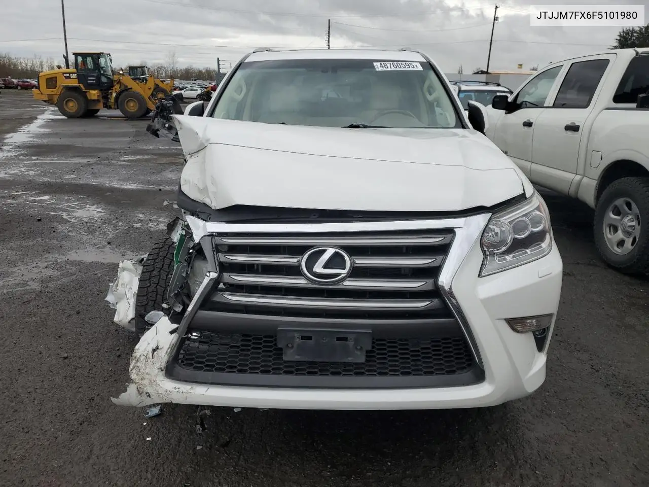 2015 Lexus Gx 460 Premium VIN: JTJJM7FX6F5101980 Lot: 48760595