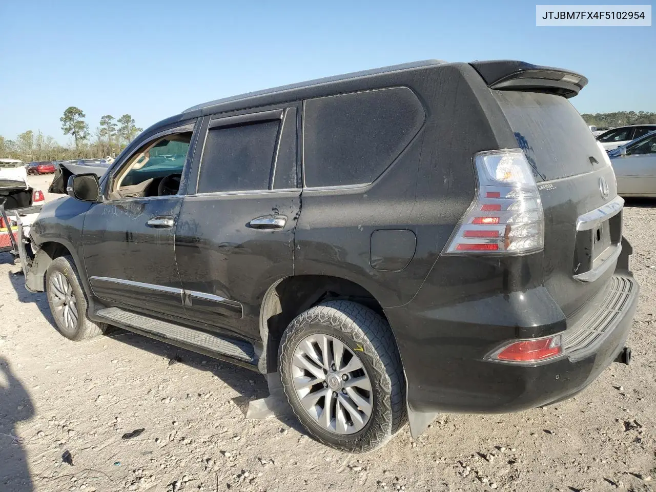 2015 Lexus Gx 460 VIN: JTJBM7FX4F5102954 Lot: 50002695