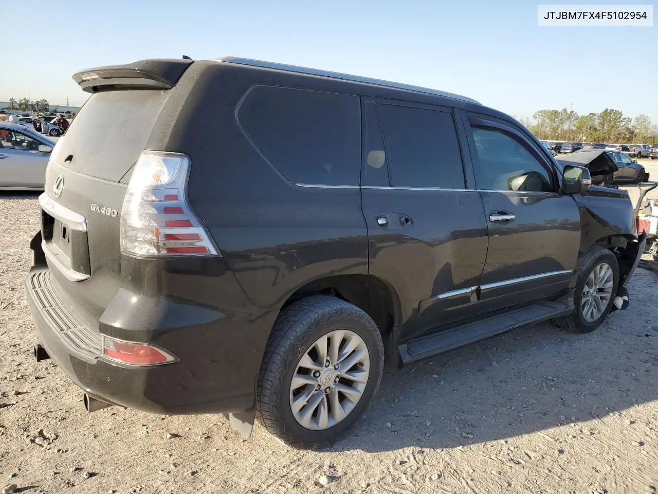 2015 Lexus Gx 460 VIN: JTJBM7FX4F5102954 Lot: 50002695