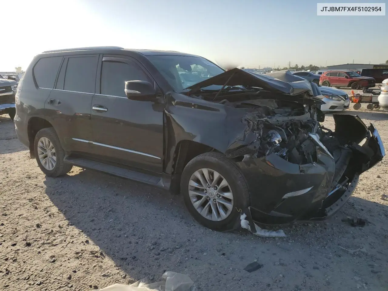 2015 Lexus Gx 460 VIN: JTJBM7FX4F5102954 Lot: 50002695