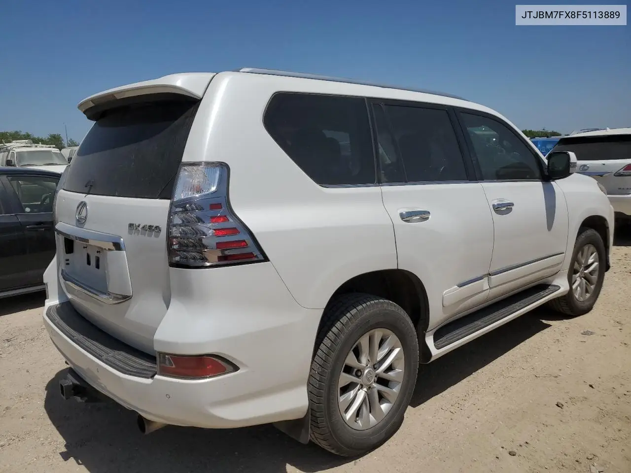 2015 Lexus Gx 460 VIN: JTJBM7FX8F5113889 Lot: 52241175
