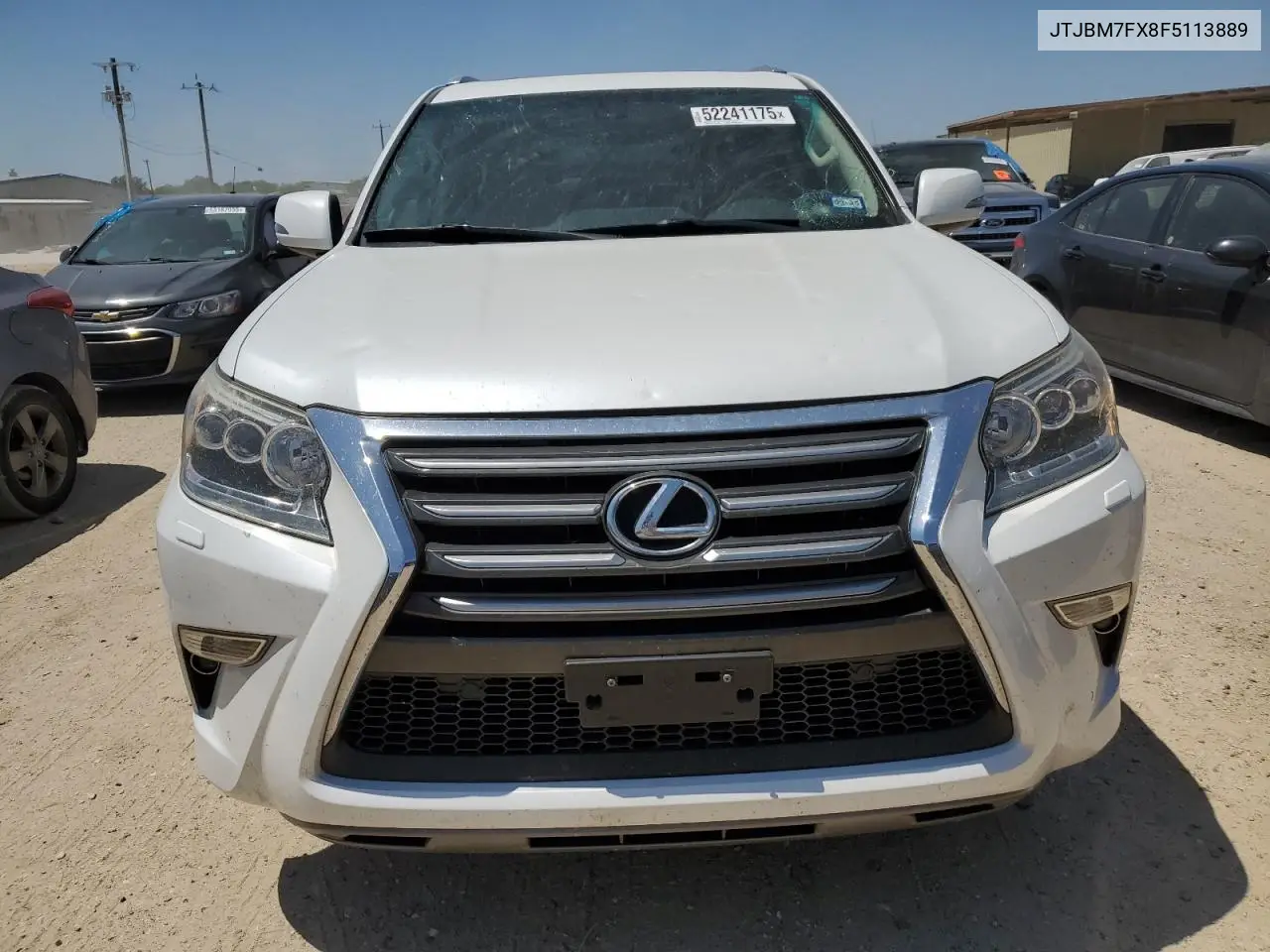 2015 Lexus Gx 460 VIN: JTJBM7FX8F5113889 Lot: 52241175