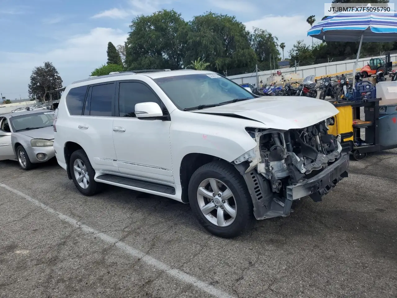 2015 Lexus Gx 460 VIN: JTJBM7FX7F5095790 Lot: 56546735