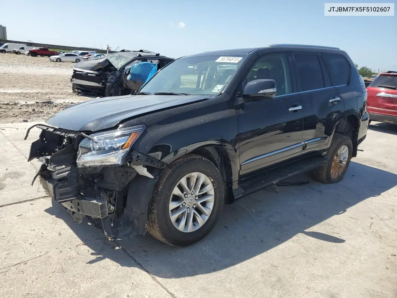 2015 Lexus Gx 460 VIN: JTJBM7FX5F5102607 Lot: 56794815