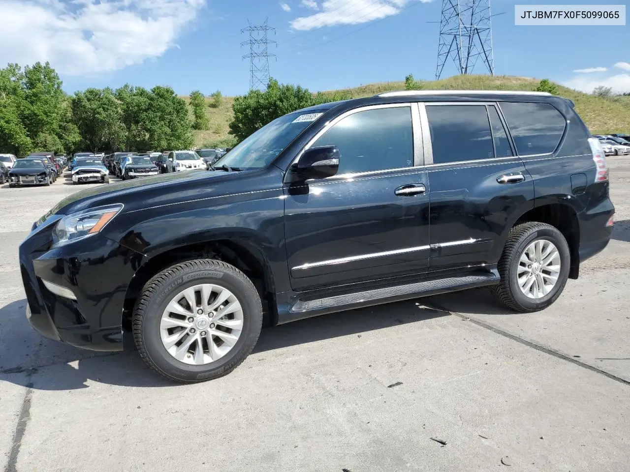 2015 Lexus Gx 460 VIN: JTJBM7FX0F5099065 Lot: 62733535