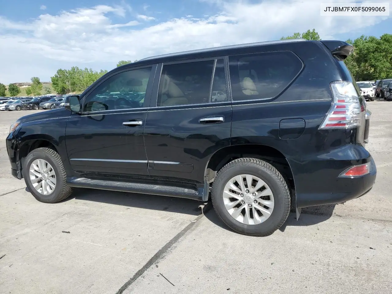 2015 Lexus Gx 460 VIN: JTJBM7FX0F5099065 Lot: 62733535