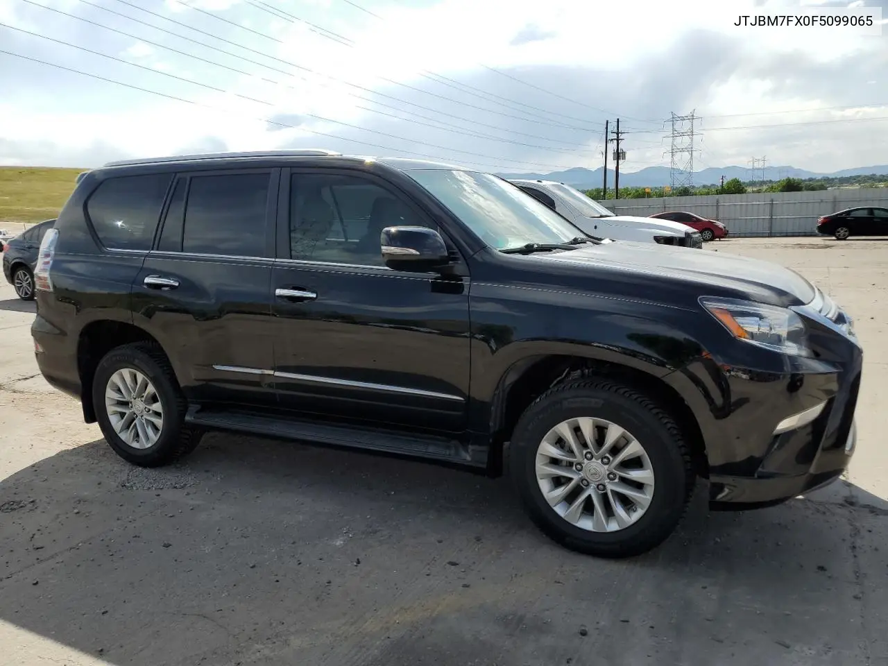 2015 Lexus Gx 460 VIN: JTJBM7FX0F5099065 Lot: 62733535