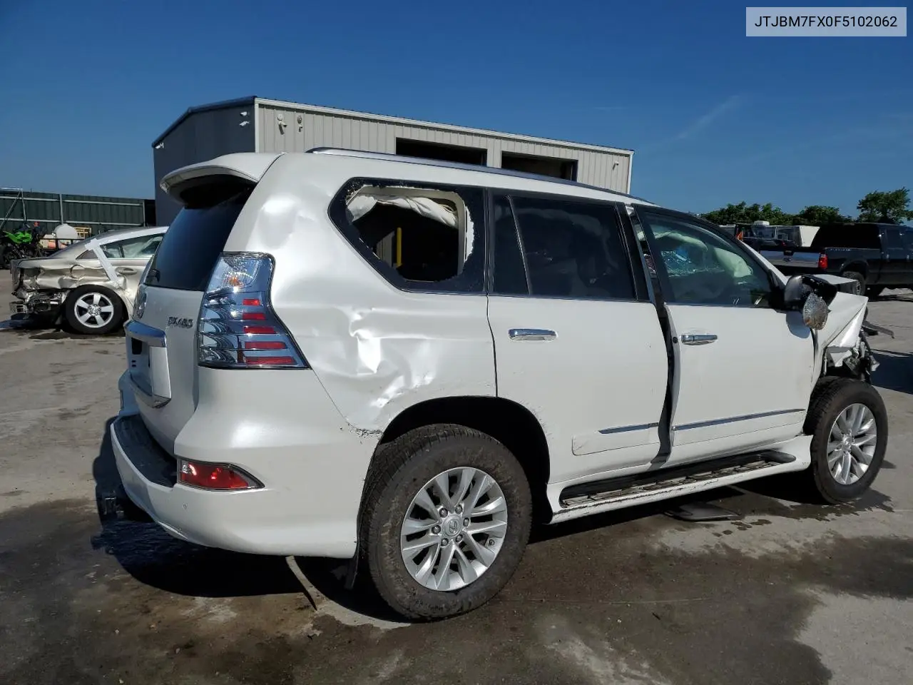 2015 Lexus Gx 460 VIN: JTJBM7FX0F5102062 Lot: 63406645