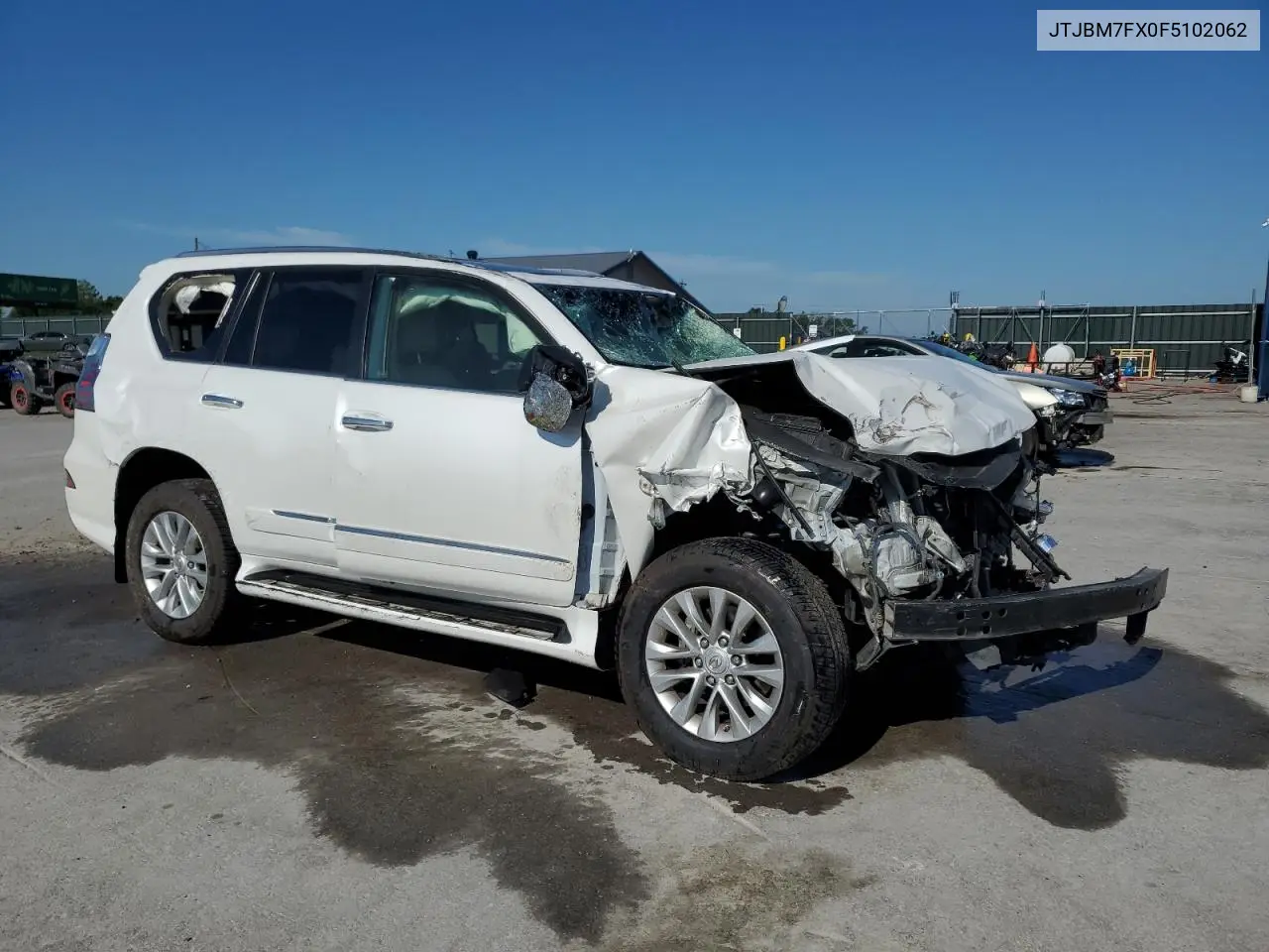 2015 Lexus Gx 460 VIN: JTJBM7FX0F5102062 Lot: 63406645